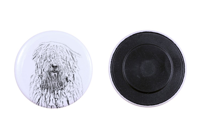 Magnet with a dog Komodor