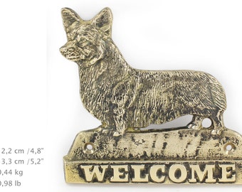 Pembroke Corgie, dog welcome, hanging decoration, limited edition, ArtDog