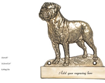 Bullmastiff, dog plaque, can be engraved, limited edition, ArtDog