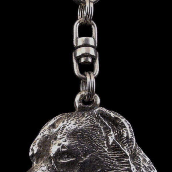 Central Asian Shepherd Dog, dog keyring, keychain, limited edition, ArtDog . Dog keyring for dog lovers
