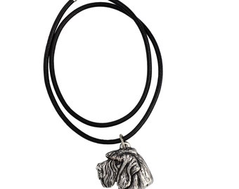 Spinone Italiano, dog necklace, limited edition, ArtDog