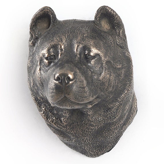 Buste/statue Miniature Amstaff (American Staffordshire Terrier) – Art Dog – Édition Limitée – Résine Bronze