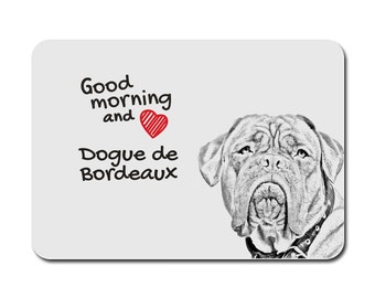 French Mastiff, A mouse pad with the image of a dog. Collection!