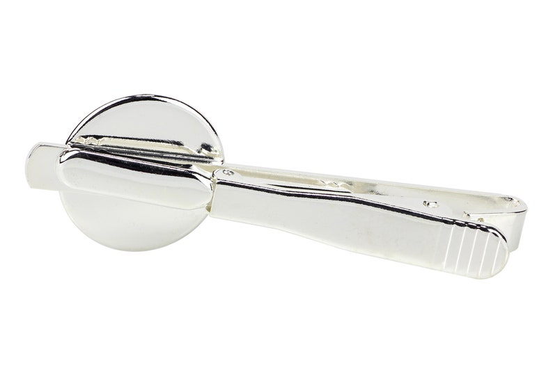 Handmade Men/'s jewellery Tie clip for dog lovers Clumber Spaniel Photo jewellery