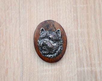 Cairn Terrier, dog clipring, dog show ring clip/number holder, limited edition, ArtDog