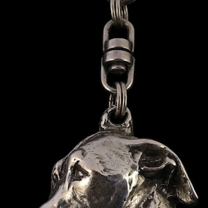 Italian Greyhound, dog keyring, keychain, limited edition, ArtDog . Dog keyring for dog lovers