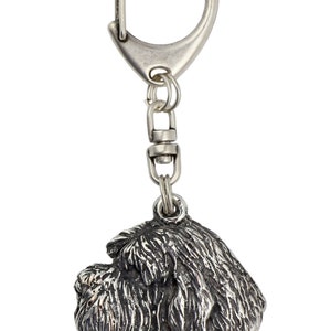 Otterhound, dog keyring, keychain, limited edition, ArtDog . Dog keyring for dog lovers