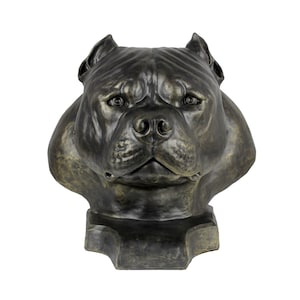 American Bully, dog big head statue, limited edition, ArtDog