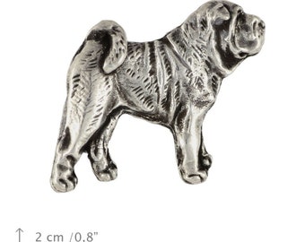 Shar pei (gold&head), dog pin, limited edition, ArtDog