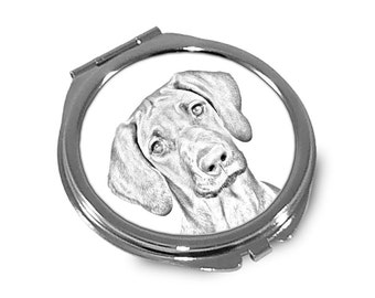 Rhodesian Ridgeback - Pocket mirror with the image of a dog.