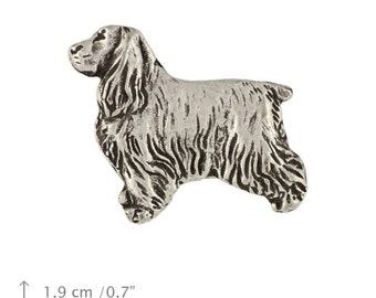 English Cocker Spaniel, dog pin, limited edition, ArtDog