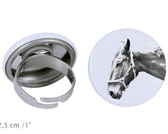 Ring with a horse - Hanoverian