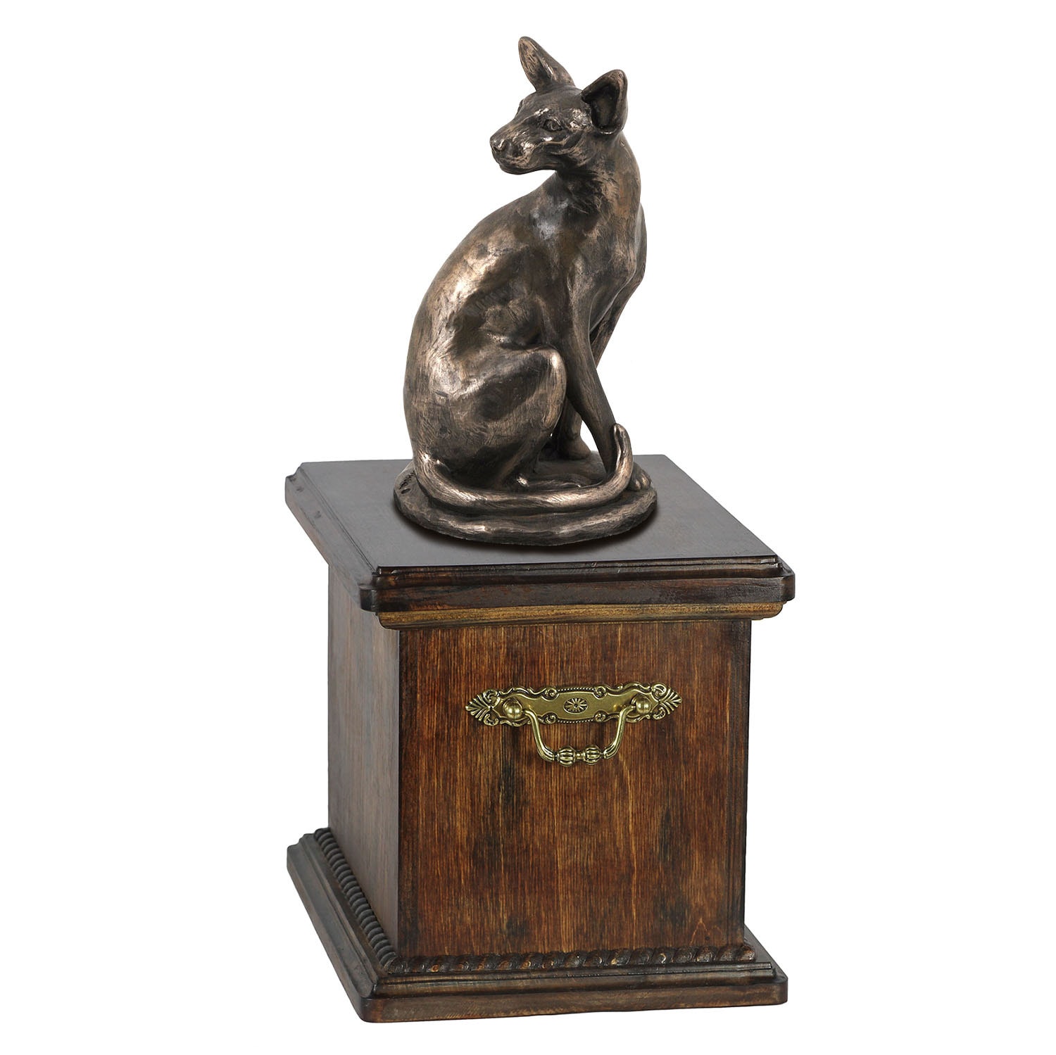 Urn for Cats Ashes With a Egyptian Cat Statue ARTDOG Etsy