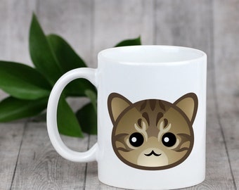 Enjoying a cup with my cat Dragon Li - a mug with a cute cat