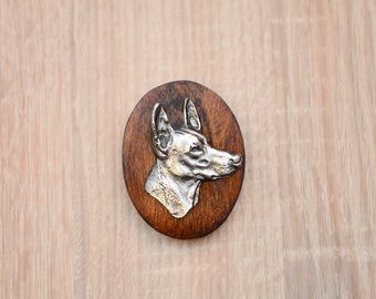 Pharaoh Hound, dog show ring clip/number holder, limited edition, ArtDog