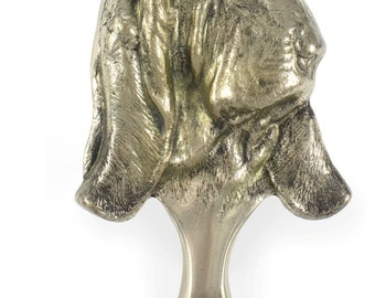 Basset Hound, dog door's knocker, limited edition, ArtDog