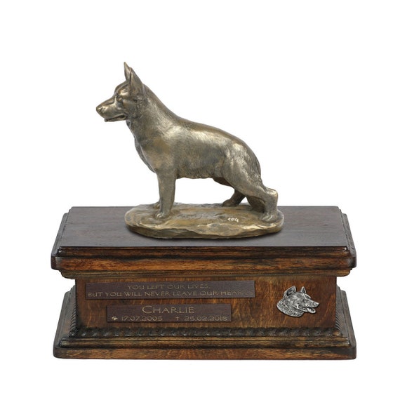 German shepherd urns hot sale ashes
