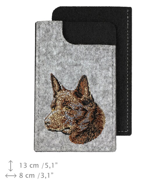 Irish Wolfhound/Kelpie Phone Case Wallet Irish Wolfhound/Kelpie Phone Case Wallet
