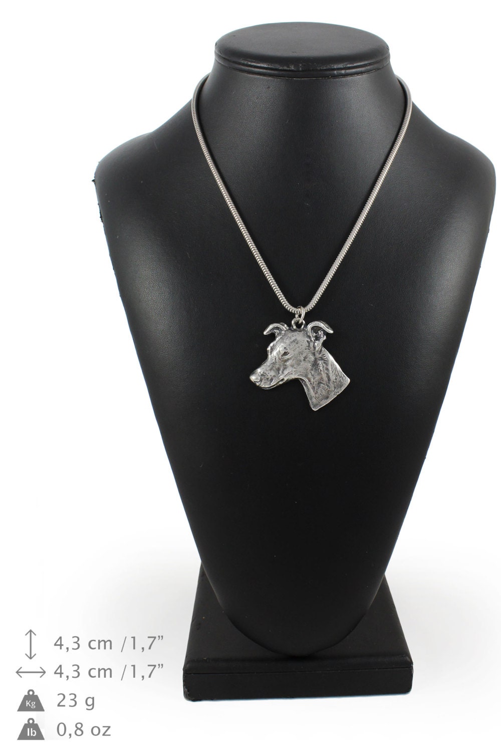 NEW Whippet Dog Necklace Silver Chain 925 Limited Edition Etsy