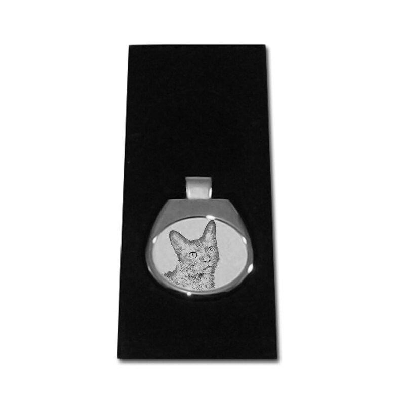 LaPerm sublimation unique gift NEW collection of necklaces with images of purebred cats