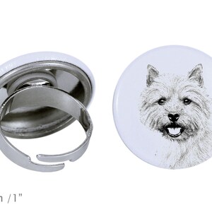 Ring with a dog - Norwich Terrier