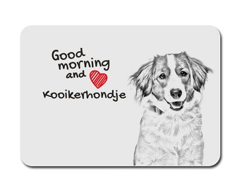 Kooikerhondje , A mouse pad with the image of a dog. Collection!