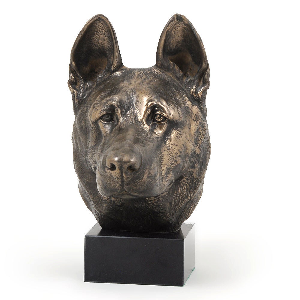 ジャーマンシェパード犬の大理石像限定版artdog Etsy