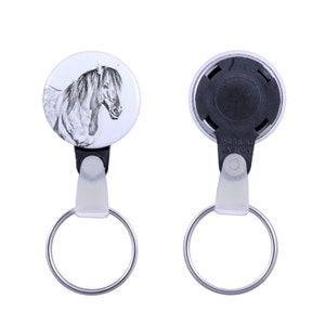 Keyring with a horse - Henson