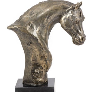 Arabian Horse third kind, horse marble statue, limited edition, ArtDog image 5