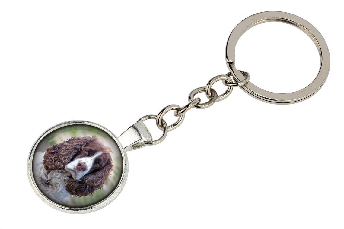spaniel keyring