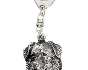 Dutch Retriever, dog keyring, keychain, limited edition, ArtDog . Dog keyring for dog lovers