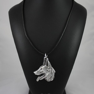 Malinois, dog necklace, limited edition, ArtDog
