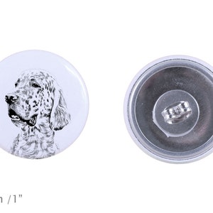 Earrings with a dog - English Setter