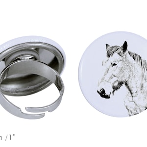 Anillo con un caballo - Ardenner