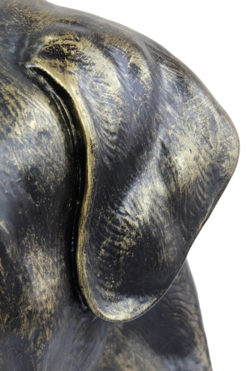 Dog De Bordeaux Dog Big Head Statue Limited Edition Artdog Etsy