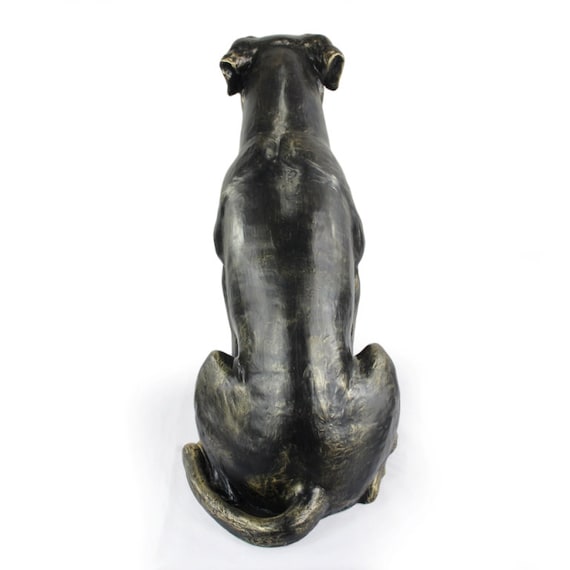 ボクサー（座って）、犬自然なサイズの像、限定版、ArtDog - Etsy 日本