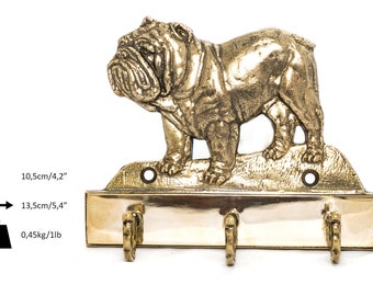 Bulldog, dog hanger, for clothes, limited edition, ArtDog