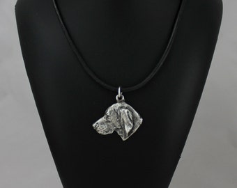 Weimaraner, dog necklace, limited edition, ArtDog