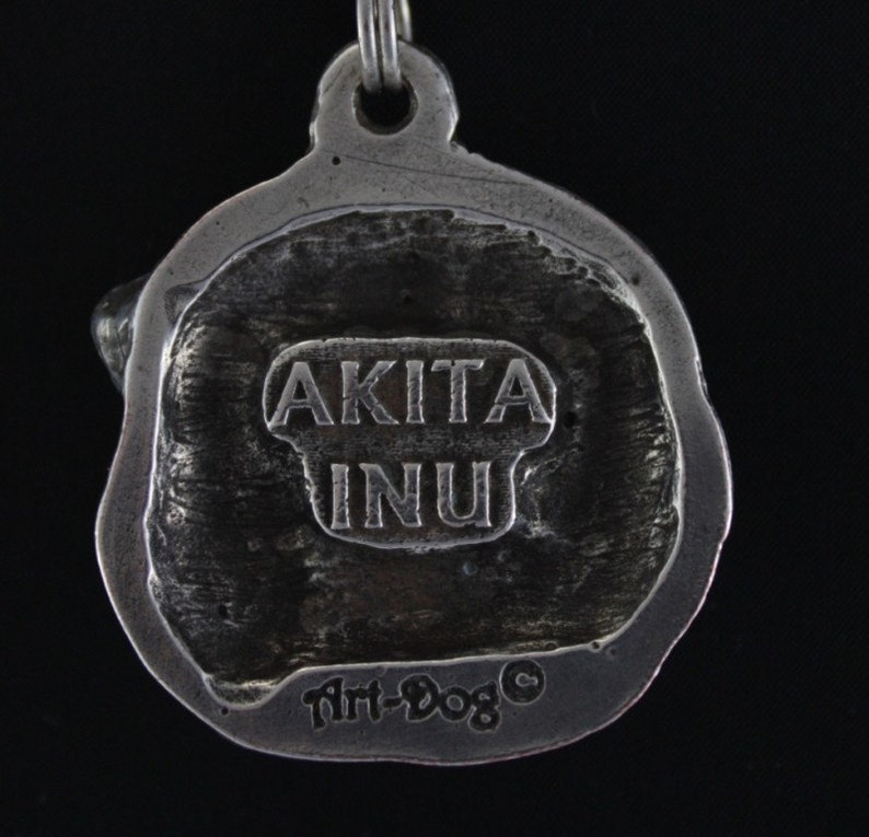 Akita Inu, Japanese Akita, dog necklace, limited edition, ArtDog image 4