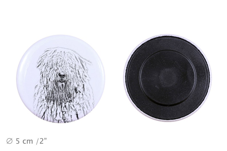 Magnet with a dog Komodor