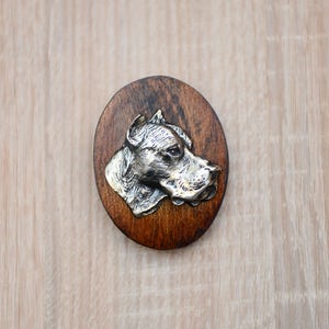 Argentine Dogo, hondenclipring, houder voor hondenshowring, gelimiteerde oplage, ArtDog