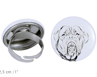 Ring with a dog - French Mastiff