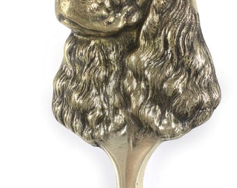 American Cocer Spaniel, dog door's knocker, limited edition, ArtDog