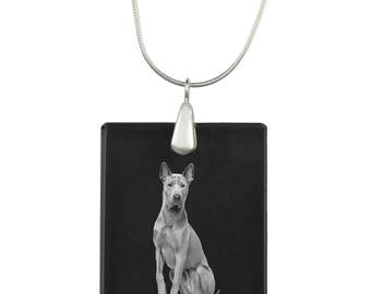 Thai Ridgeback,  Dog Crystal Pendant, SIlver Necklace 925, High Quality, Exceptional Gift, Collection!