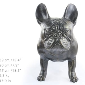 French Bulldog, dog natural size statue, limited edition, ArtDog