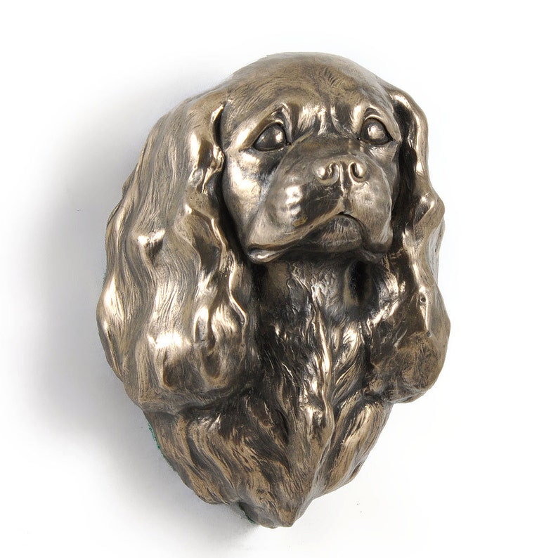 Cavalier King Charles Spaniel chien statue