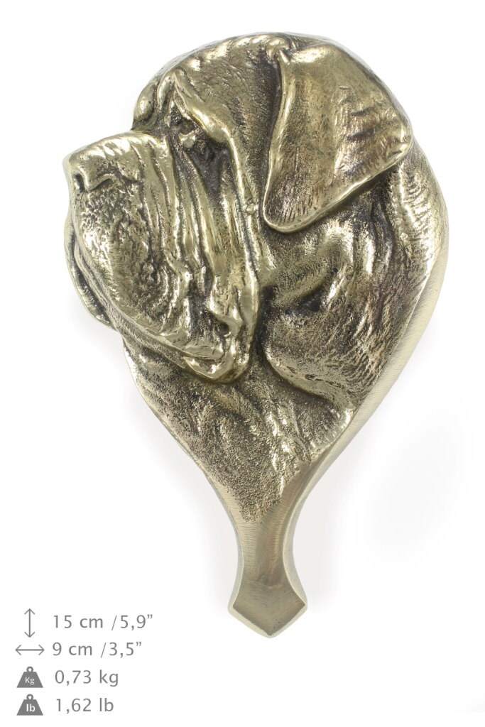 Mastiff dog door's knocker limited edition ArtDog Etsy