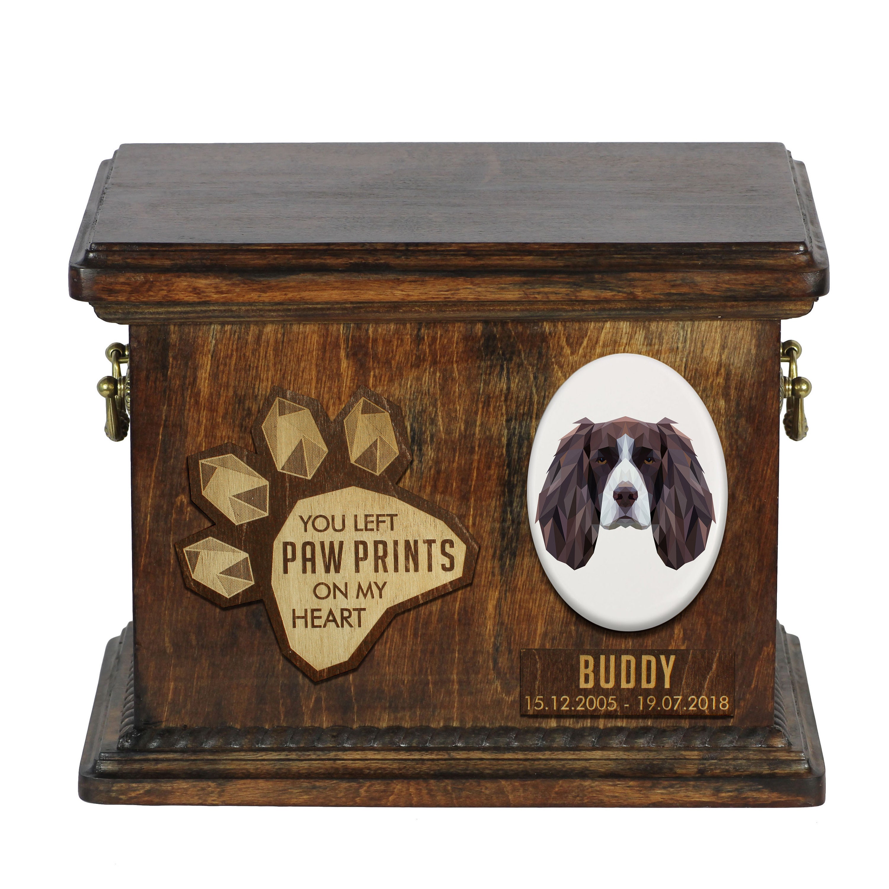 dog cremation box