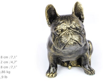 French Bulldog, dog sitting statue, limited edition, ArtDog