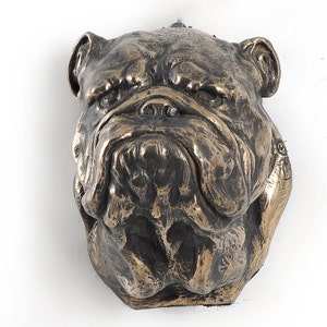 Englisch Bulldog, Hund hängen Statue, limitierte Edition, ArtDog